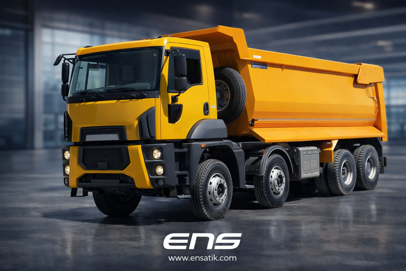 10 Teker Damperli Kamyon